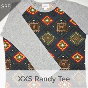 NWT LuLaRoe Randy Baseball Tee